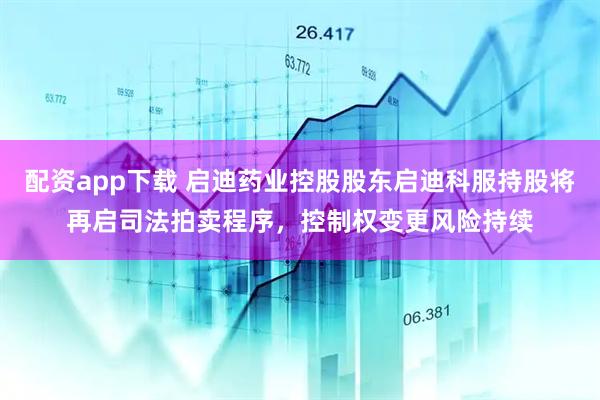 配资app下载 启迪药业控股股东启迪科服持股将再启司法拍卖程序，控制权变更风险持续