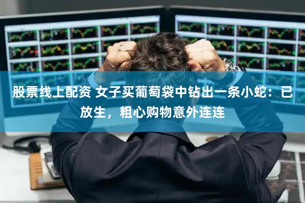 股票线上配资 女子买葡萄袋中钻出一条小蛇：已放生，粗心购物意外连连